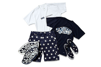 VANS×ソフネット「STAR CLASSIC PACK 2」星柄＆インディゴのスリッポンなど展開