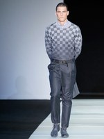 ダイナミックな幾何学モチーフをテーマに ジョルジオ アルマーニ　2012年春夏メンズコレクション｜写真5