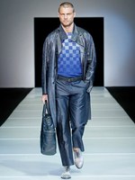 ダイナミックな幾何学モチーフをテーマに ジョルジオ アルマーニ　2012年春夏メンズコレクション｜写真8