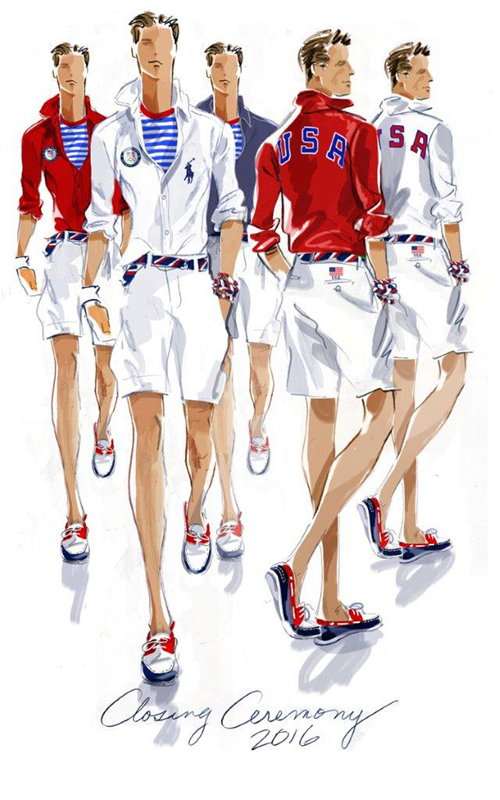 ポロ ラルフ ローレンがリオ五輪・アメリカ代表のオフィシャルウェア 