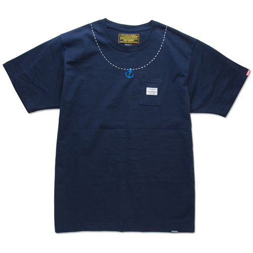 “ANCHOR/C-CREW.SS” ADULT (NAVY) ￥7.350