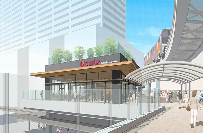 JR立川駅に新施設「エキュート立川 osoto」誕生 -「エキュート立川」2・3階も同時リニューアル | 写真