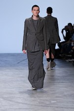 ナスカの地上絵からヒントを得た、崇高な戦士達 - リック・オウエンス(Rick Owens)、2012年春夏コレクション｜写真4
