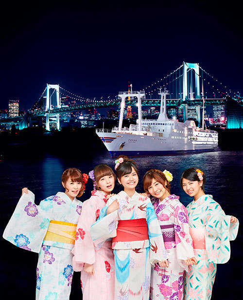 「東京湾納涼船」ゆかたで得する、東京湾の水上パーティー｜写真1