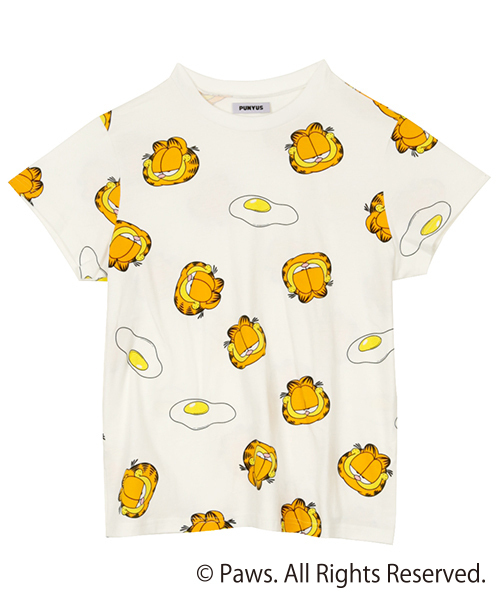 渡辺直美プロデュース「プニュズ」×ガーフィールド、コラボTシャツやトートバッグを発売｜写真6