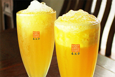 春水堂「グリーン烏龍」と「マンゴーグリーン烏龍」