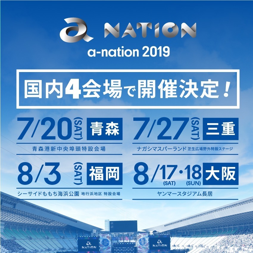 a-nation 2019 ナガシマスパーランド｜写真17