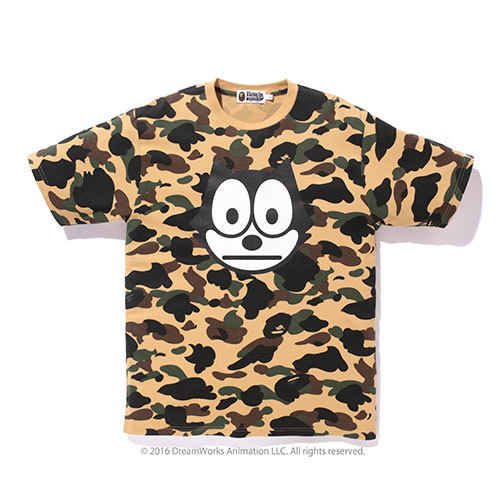 新品 BAPE フィリックス キャット コラボ TEE【特典あり】Tシャツ ネコ