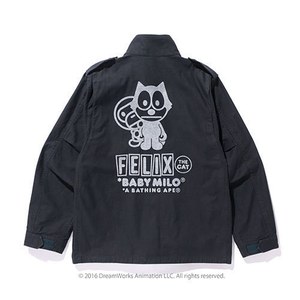 ア ベイシング エイプ×フィリックス ザ キャット、コラボTシャツ