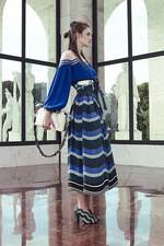 フェンディ 2017年リゾートコレクション - 万華鏡の中に広がる花と波の世界｜写真28