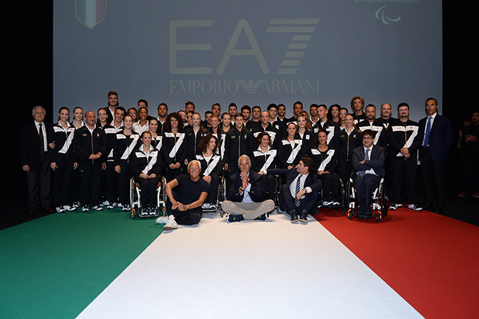 エンポリオ アルマーニ「EA7」、リオ五輪イタリアチームのユニフォーム 