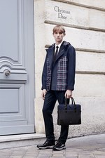 ディオール オム 2016年秋コレクション - ラグビーのエンブレム、正装をスポーティに再解釈｜写真4