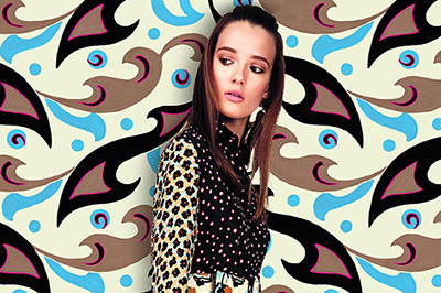 エトロ16年プレフォール - ピカソ風フェイスのシューズやマティスの様な花柄ブラウスなど