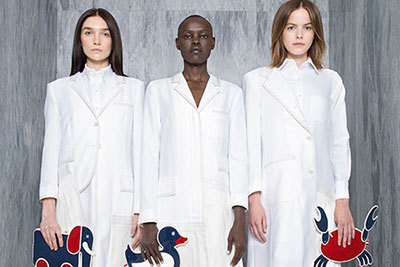 トム ブラウン 2017年リゾート ウィメンズ コレクション