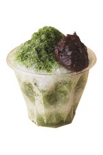 トラヤカフェ・あんスタンドの夏限定「あんペーストかき氷」いちご蜜やなめらか練乳をたっぷりと｜写真5