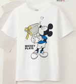 ユニクロの新作Tシャツ - ミッキーマウスが錦織圭やジョコビッチのプレーに挑戦｜写真2