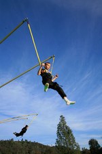 「スポーツ博覧会」駒沢＆小金井公園で開催 - 命綱なしで6m上から飛び降りる絶叫アトラクション｜写真1