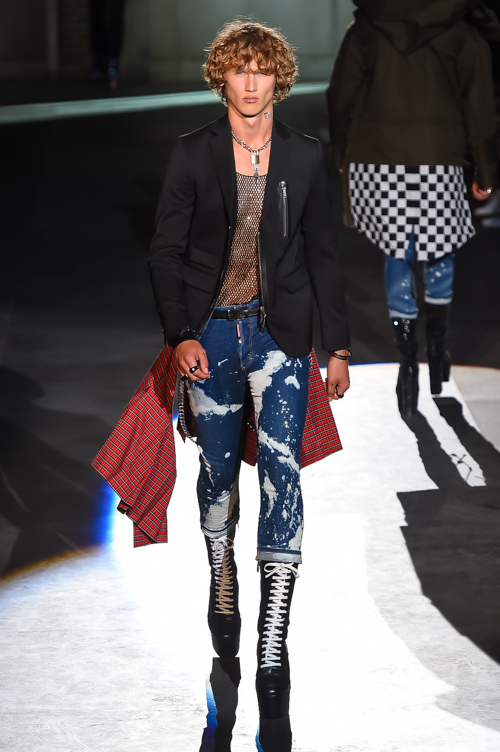 ディースクエアード(DSQUARED2) 2017年春夏メンズコレクション シルエット - 写真31