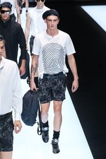 エンポリオ アルマーニ 17年春夏メンズコレクション - グラフィカルな指紋は、唯一無二のデザインに｜写真103