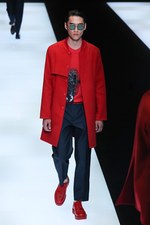 エンポリオ アルマーニ 17年春夏メンズコレクション - グラフィカルな指紋は、唯一無二のデザインに｜写真46