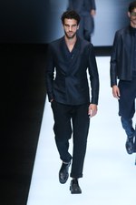 エンポリオ アルマーニ 17年春夏メンズコレクション - グラフィカルな指紋は、唯一無二のデザインに｜写真5