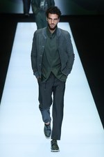 エンポリオ アルマーニ 17年春夏メンズコレクション - グラフィカルな指紋は、唯一無二のデザインに｜写真57