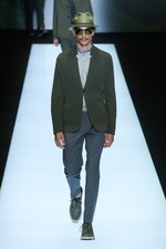 エンポリオ アルマーニ 17年春夏メンズコレクション - グラフィカルな指紋は、唯一無二のデザインに｜写真59