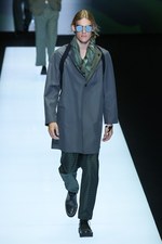 エンポリオ アルマーニ 17年春夏メンズコレクション - グラフィカルな指紋は、唯一無二のデザインに｜写真62