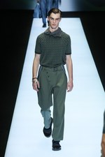 エンポリオ アルマーニ 17年春夏メンズコレクション - グラフィカルな指紋は、唯一無二のデザインに｜写真67