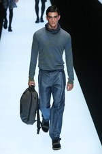 エンポリオ アルマーニ 17年春夏メンズコレクション - グラフィカルな指紋は、唯一無二のデザインに｜写真70