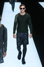 エンポリオ アルマーニ 17年春夏メンズコレクション - グラフィカルな指紋は、唯一無二のデザインに｜写真72