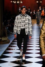 ドルチェ＆ガッバーナ 2017年春夏メンズコレクション - ジャズ×トロピカル、音楽を身に纏い踊る夜｜写真14