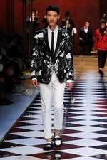 ドルチェ＆ガッバーナ 2017年春夏メンズコレクション - ジャズ×トロピカル、音楽を身に纏い踊る夜｜写真17