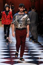 ドルチェ＆ガッバーナ 2017年春夏メンズコレクション - ジャズ×トロピカル、音楽を身に纏い踊る夜｜写真18