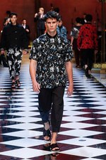 ドルチェ＆ガッバーナ 2017年春夏メンズコレクション - ジャズ×トロピカル、音楽を身に纏い踊る夜｜写真22