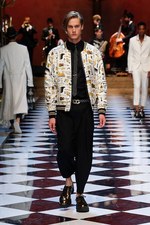ドルチェ＆ガッバーナ 2017年春夏メンズコレクション - ジャズ×トロピカル、音楽を身に纏い踊る夜｜写真38