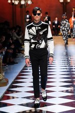 ドルチェ＆ガッバーナ 2017年春夏メンズコレクション - ジャズ×トロピカル、音楽を身に纏い踊る夜｜写真50