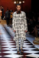 ドルチェ＆ガッバーナ 2017年春夏メンズコレクション - ジャズ×トロピカル、音楽を身に纏い踊る夜｜写真66