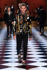 ドルチェ＆ガッバーナ 2017年春夏メンズコレクション - ジャズ×トロピカル、音楽を身に纏い踊る夜｜写真87
