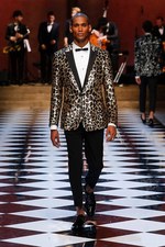 ドルチェ＆ガッバーナ 2017年春夏メンズコレクション - ジャズ×トロピカル、音楽を身に纏い踊る夜｜写真96