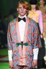 グッチ 2017年春夏メンズコレクション - 草も動物も芸術も、全てを“愛し”見える美を繋いで｜写真42