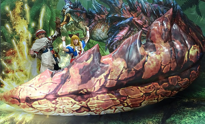 「モンスターハンターミュージアム in 大阪文化館・天保山」初公開の企画資料やトリックアート｜写真2