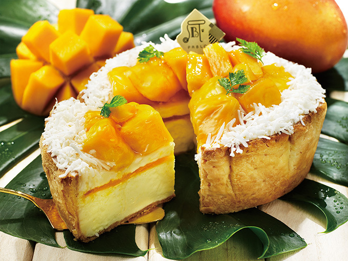 パブロから季節限定「ごろごろマンゴーとココナッツのチーズタルト」発売 | 写真
