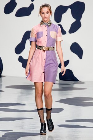 ガーリーでポップなパンクスタイル - ハウスオブホランド(House of Holland) 2012年春夏コレクション｜写真2