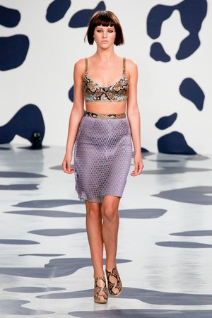 ガーリーでポップなパンクスタイル - ハウスオブホランド(House of Holland) 2012年春夏コレクション｜写真26