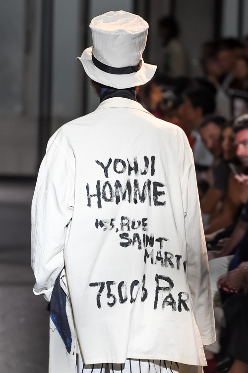 ヨウジヤマモト(Yohji Yamamoto) 2017年春夏メンズコレクション ディテール - 写真8