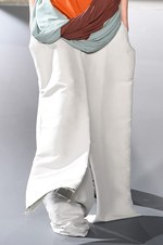 リック・オウエンス 17年春夏メンズコレクション - 漲る力は、テキスタイルの上でうねりとなり現れる｜写真13