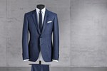 ヒューゴ ボス、新作フルキャンバス・スーツ - ウール、シルク素材のマイクロチェックやストライプなど｜写真21