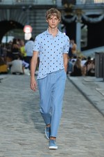 ポール & ジョー 2017年春夏メンズコレクション - モノクロの花々が、鮮やかに咲き誇る夕暮れ｜写真23