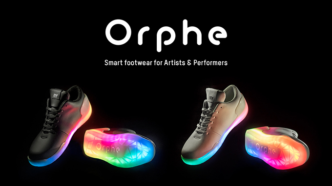 スマートフットウェア「オルフェ(Orphe)」光や音を自由自在にコントロールできるシューズ | 写真